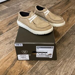 Ariat canvas toddler shoe (hey dude style)